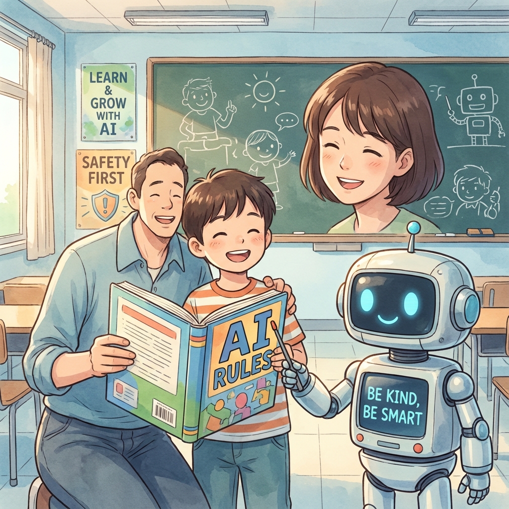 【パパママ必読】文部科学省「生成AI利用ガイドライン」を分かりやすく解説！小学生の活用ルールは？