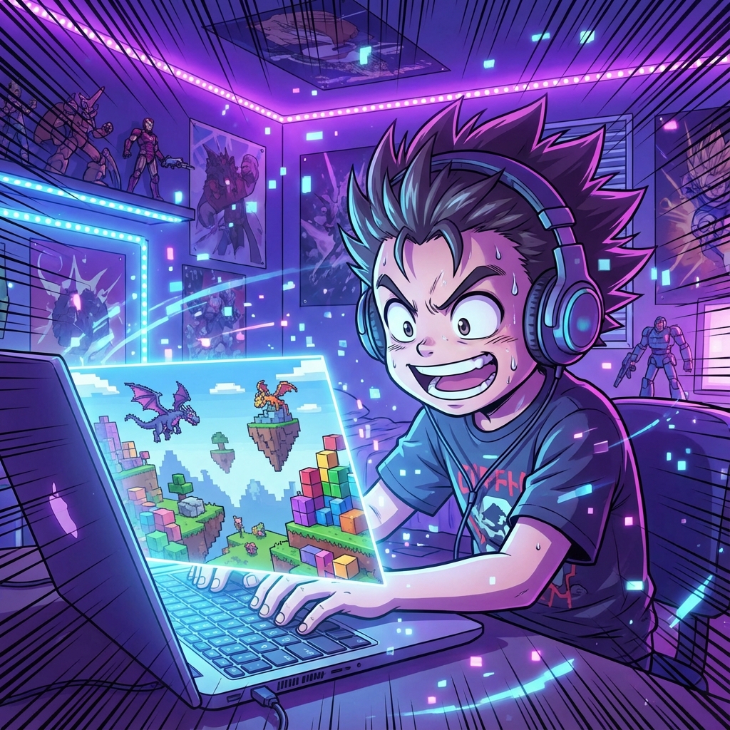 フォートナイトもマイクラも快適！小学生向け「ゲーミングPC」の選び方と親の心配事