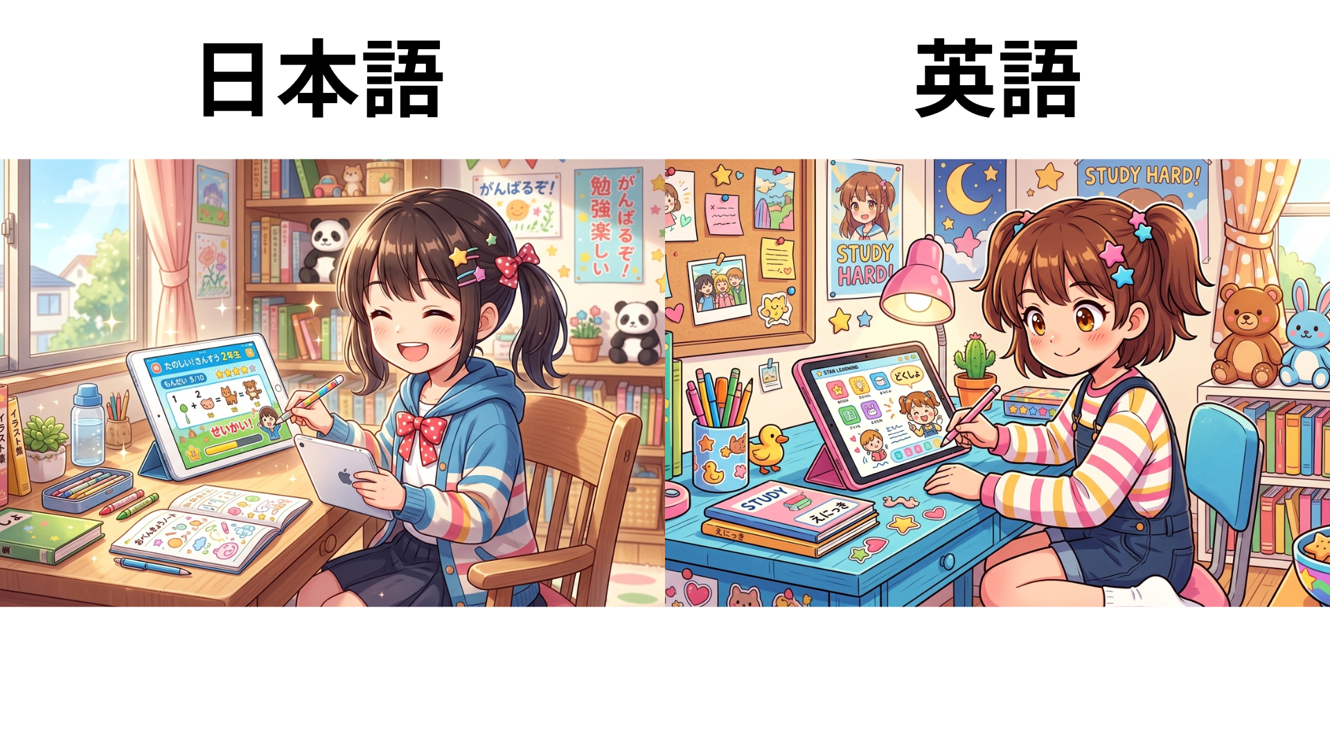 日本語vs英語プロンプトの比較