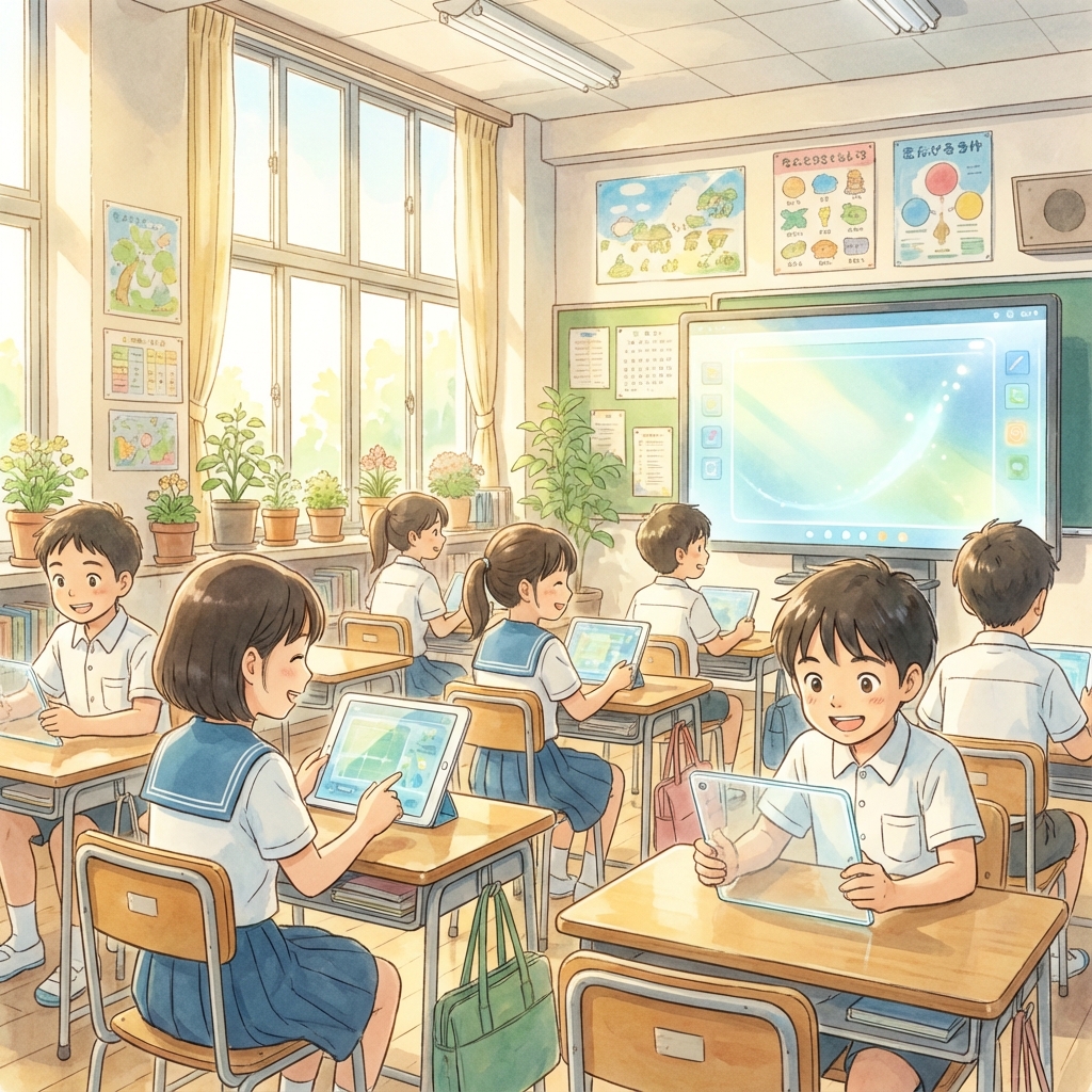 【2025年版】小学生もAIを使う時代へ！「GIGAスクール構想第2期」で変わる学校教育