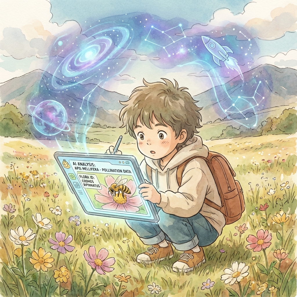 家から一歩も出ずに宇宙旅行！？AIと行く「地理自然」探究ツアー